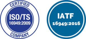 Logo ISO/TS 16949:2009 & Logo IATF 16949:2016